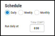 Tenable Security Center - Daily Schedule